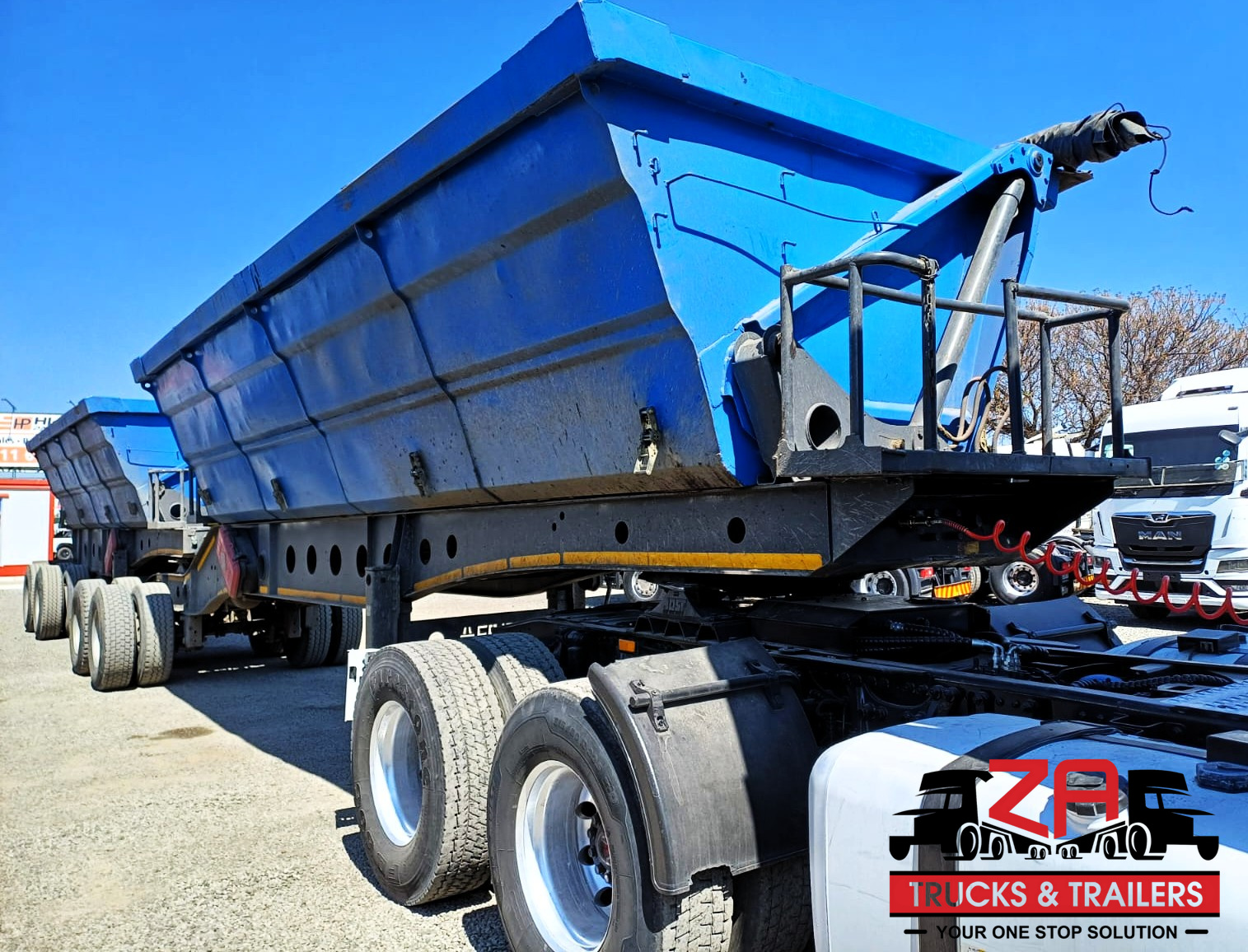 2013 AFRIT 45 CUBE SIDE TIPPER TRAILER #53223